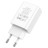  Сетевое зар. устр. Hoco C100A 1USB/1C 20W QC3.0 белое