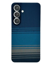 Накладка для Samsung Galaxy S25 Keephone Kevlar Moonrise MagSnap синий