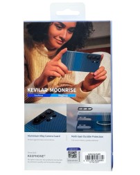 Накладка для Samsung Galaxy S25 Keephone Kevlar Moonrise MagSnap синий