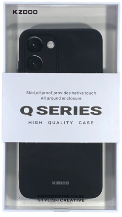  Накладка для Samsung Galaxy S23 Plus K-Doo Q Series силикон черная