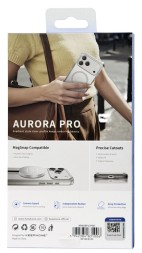 Накладка для i-Phone 17 Pro Keephone Aurora Pro MagSnap серый