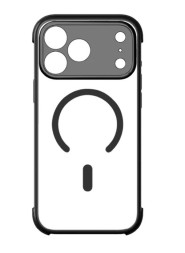 Накладка для i-Phone 17 Pro Momax AiR Magsafe черный