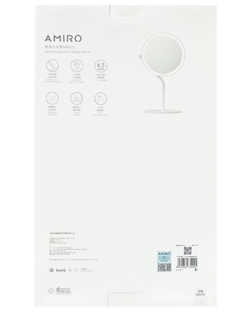  Зеркало для макияжа AMIRO Mini 2 Desk Makeup Mirror White AML117 белое