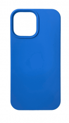 Чехол-накладка  i-Phone 13 Pro Max Silicone icase  №38 тёмно-голубая