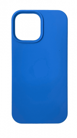 Чехол-накладка  i-Phone 13 Pro Max Silicone icase  №38 тёмно-голубая