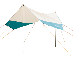 Походный тент для кемпинга Xiaomi Chao Camping Picnic Cloth 350x400x220 YC-TM01 бежевый