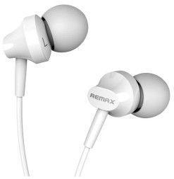 Стереонаушники с микрофоном Remax RM-501 белые