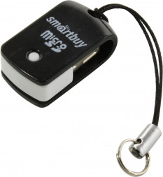 Картридер Smartbuy 706, USB 2.0 - microSD, черный (SBR-706-K)