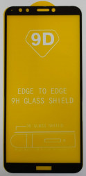 Защитное стекло для Huawei Nova 2 Lite 9D черное