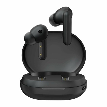  Наушники беспроводные Bluetooth Haylou GT7 Neo полупрозрачные черные