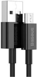 Usb Кабель-зарядка Micro Baseus Superior 2м (CAMYS-A01) 2.1A черный