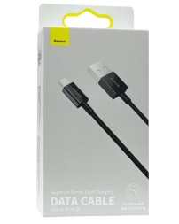 Usb Кабель-зарядка Micro Baseus Superior 2м (CAMYS-A01) 2.1A черный