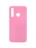  Накладка для Huawei Honor 9C Silicone cover розовая