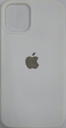 Чехол-накладка  i-Phone 12 mini Silicone icase  №09 белая