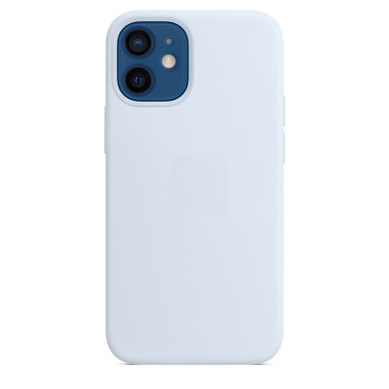 Чехол-накладка i-Phone 12 mini Silicone icase №09 белая