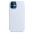  Чехол-накладка i-Phone 12 mini Silicone icase №09 белая
