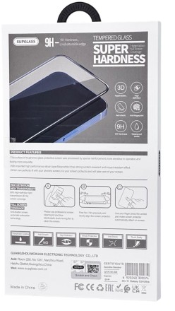  Защитное стекло для Samsung Galaxy S24 Ultra Supglass XC-11 черное