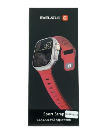  Сменный браслет Evelatus для Apple Watch 42-44-45-49mm малиновый