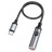  Портативный Прикуриватель зажигалка Hoco UA30 USB-C cigarette lighter 30см черный