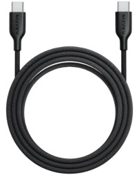 Кабель-зарядка Type-C на Type-C Pitaka Flex Braided 60W (B2304) 1.26м черный