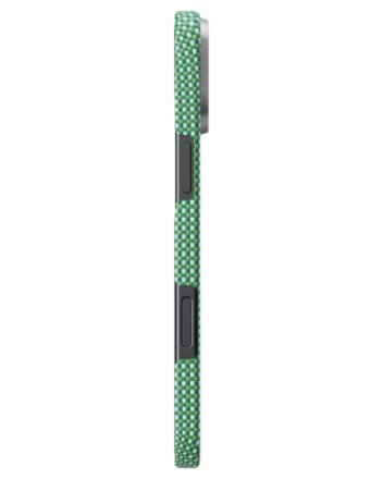  Накладка для i-Phone 16 6.1&quot; Pitaka Ultra Slim case зеленая (Forest green)