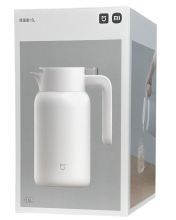  Термос Mijia Thermos 1.5л MJBWH03PL белый