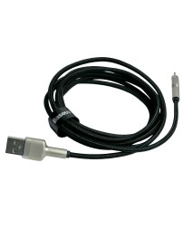 Usb Кабель-зарядка Lightning Baseus Cafule Metal 2м (CALJK-B01) черный