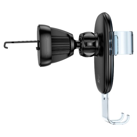  Держатель в автомобиль в воздуховод Hoco H7 с зажимом черный