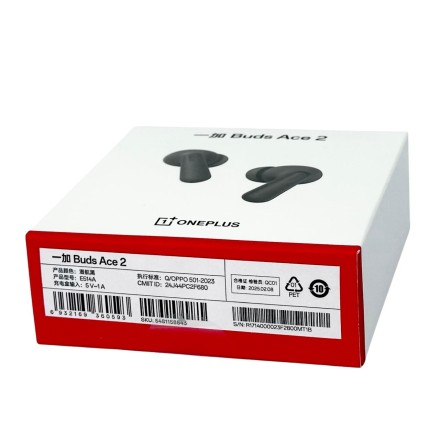  Беспроводные наушники TWS OnePlus Buds Ace 2 BT5.3/5ч черный