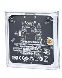 Внешний корпус для SSD M.2 NVMe 2230 Orico TC20-M2 10Gbps USB-C прозрачный