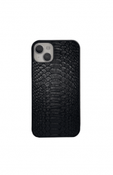 Накладка для i-Phone 14 Keephone Python под кожу черный