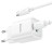  Сетевое зар. устр. Hoco C149A с шнуром Type-C на Type-C 1USB/1C QC3.0 30W белое
