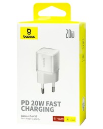 Сетевое зар. устр. Baseus GaN5S Fast Charger 1C 20W P10162503213-00 белое