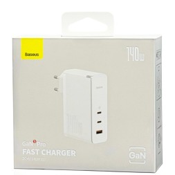 Сетевое зар. устр. Baseus GaN5 Pro Fast Charger 1USB/2C 140W CCGP100202 белое
