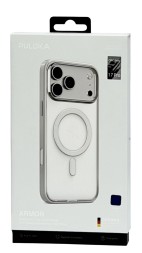 Накладка для i-Phone 17 Pro Puloka Armor Magsafe синий