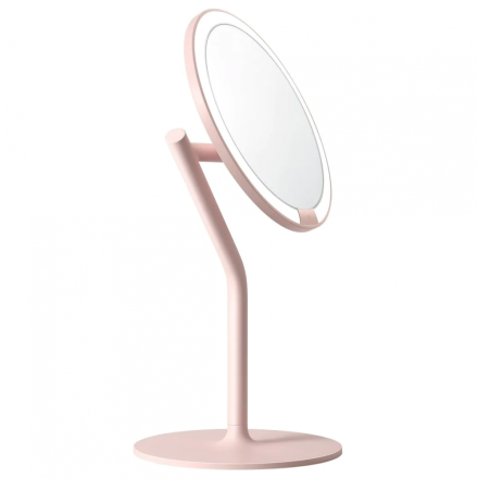  Зеркало для макияжа Xiaomi AMIRO Mini 2 Desk Makeup Mirror Pink AML117 розовое