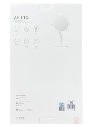  Зеркало для макияжа AMIRO Mini 2 Desk Makeup Mirror Pink AML117 розовое