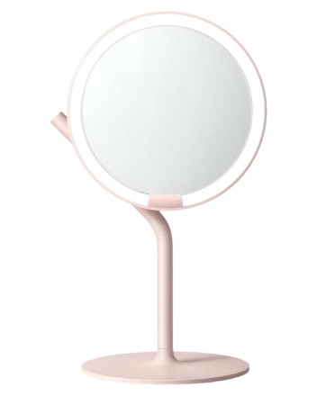  Зеркало для макияжа AMIRO Mini 2 Desk Makeup Mirror Pink AML117 розовое