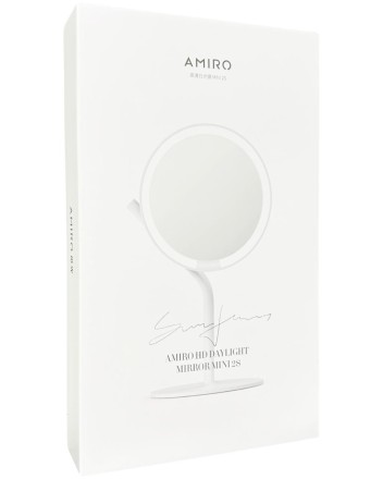  Зеркало для макияжа AMIRO Mini 2 Desk Makeup Mirror Pink AML117 розовое