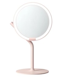 Зеркало для макияжа Xiaomi AMIRO Mini 2 Desk Makeup Mirror Pink AML117 розовое