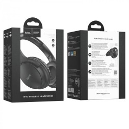 Стереонаушники Bluetooth полноразмерные Hoco W40 BT5.3/200mAh/7ч черные