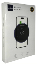Беспроводное зарядное устройство WIWU Quantus Wireless Charger 15W Wi-W012 белое