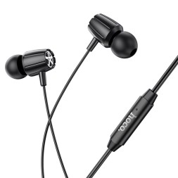Наушники с микрофоном Hoco M88 1.2м черные