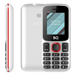 Мобильный телефон BQ Step+ (BQ-1848) 1.77&quot;/128x160/600mAh/2G/MicroSD до 32GB/FM бело-красный