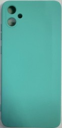 Накладка для Samsung Galaxy A05 Silicone cover бирюзовая