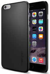 Клип-кейс Spigen для i-Phone 6 Plus Thin Fit Series (SF coated) (PET) SGP11102 черный