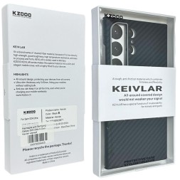 Накладка для Samsung Galaxy S24 Ultra K-Doo Keivlar черный