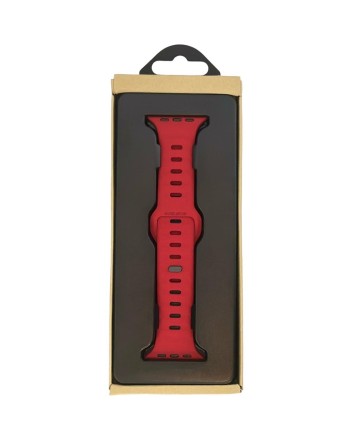  Сменный браслет Evelatus для Apple Watch 42-44-45-49mm красный