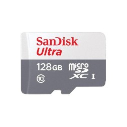 micro SDXC карта памяти SanDisk 128GB Class10 UHS-1 Ultra 100MB/s без ад. (SDSQUNR-128G-GN6MN)