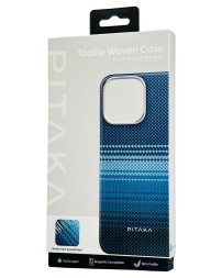 Накладка для i-Phone 16 Pro Max 6.9&quot; Pitaka Tactile Woven case (Moonrise)
